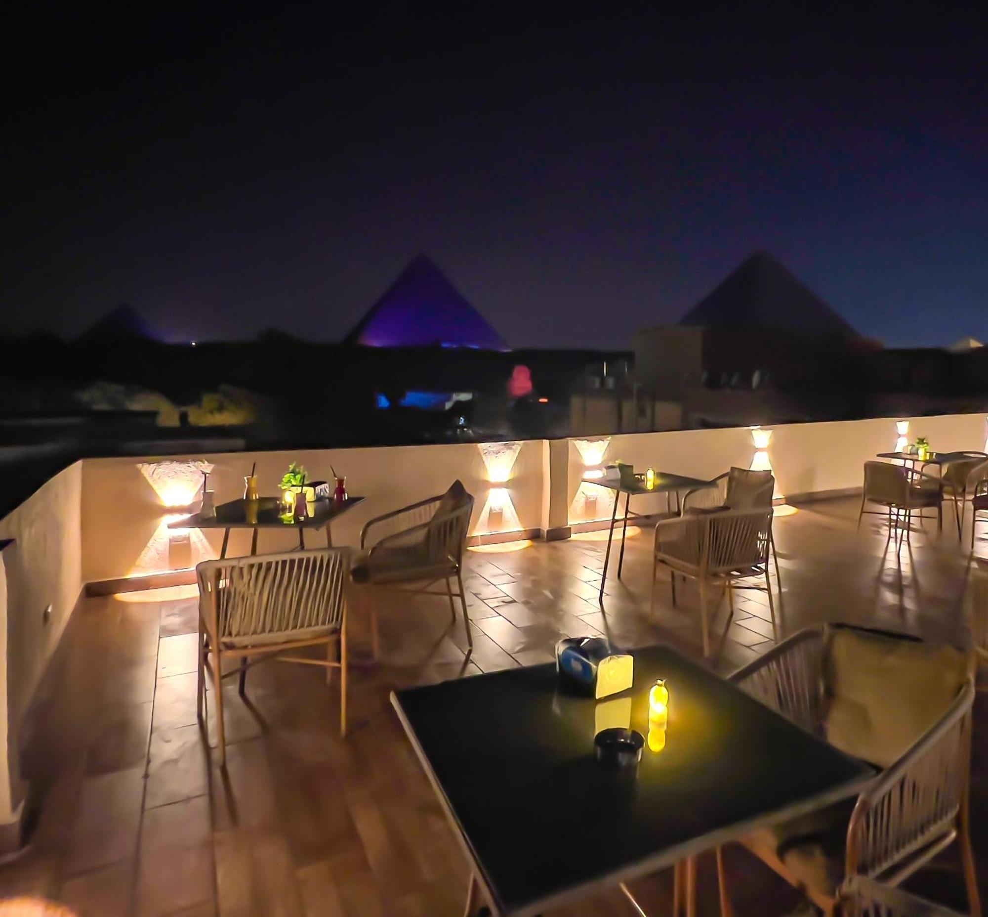 Pyramids Vista Inn Kafrat al Jabal Exterior photo